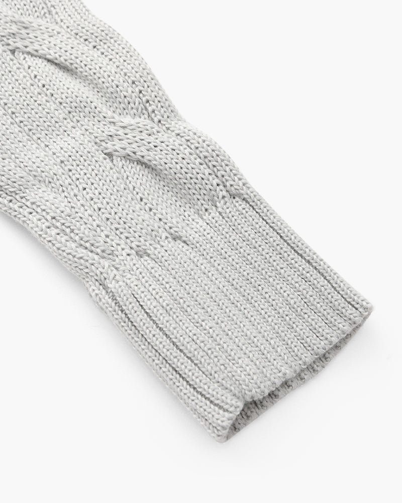 Verbier Sweater med halv lynlås