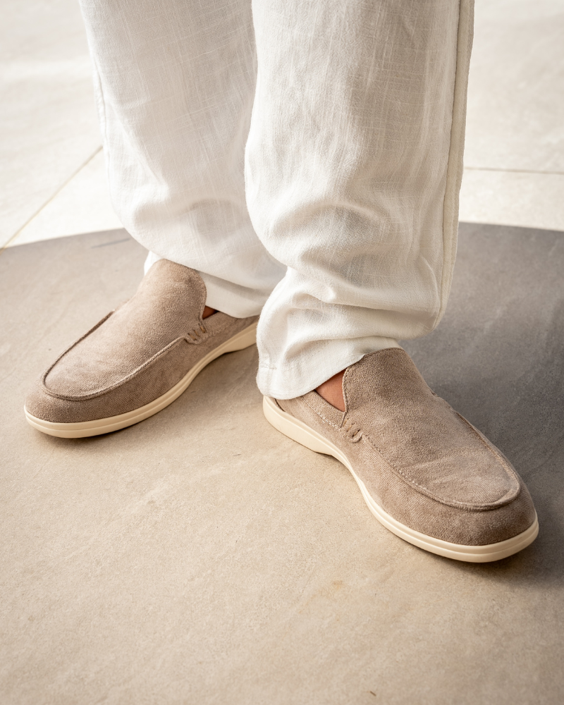 Old Money Loafers i ruskind
